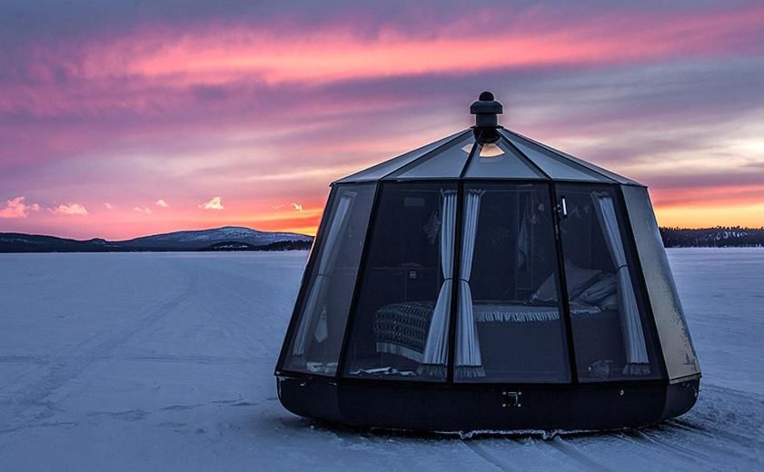 Ботели AuroraHut Lasi-iglu Соткамо-10